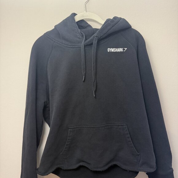 Gymshark Cropped Hoodie Size L - Picture 1 of 6